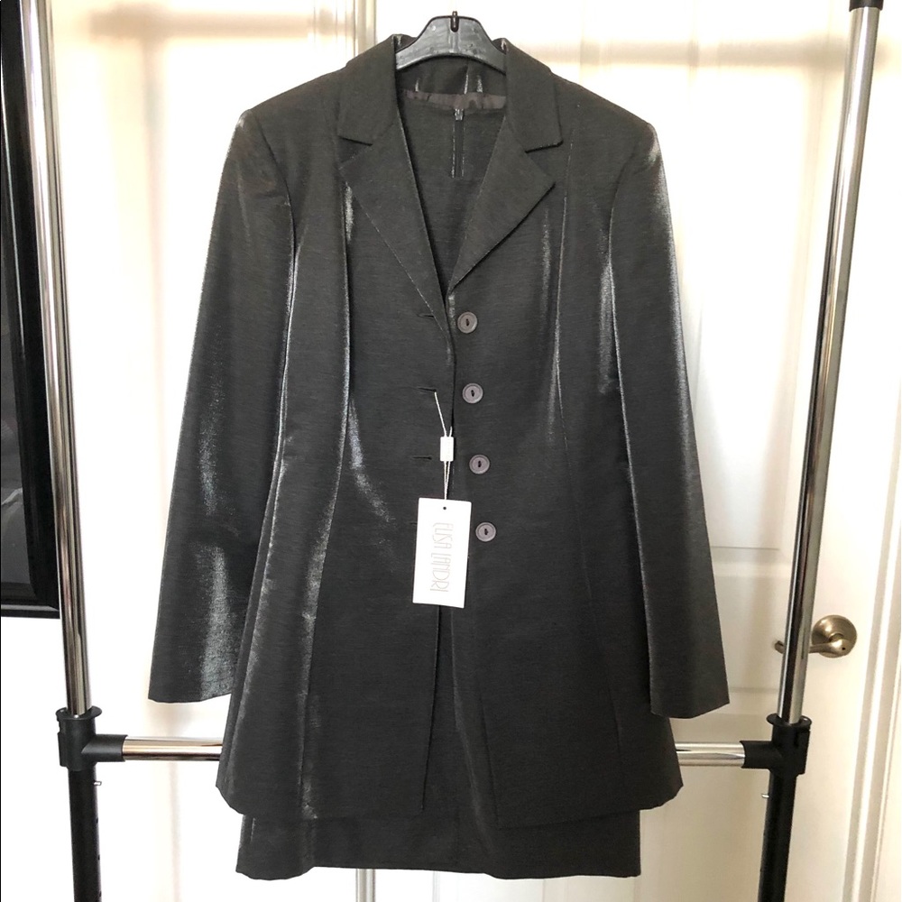 Stunning Italian Shimmery Dress & Jacket